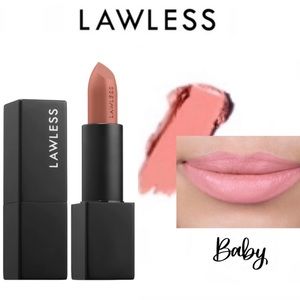 LAWLESS Satin Luxe Classic Cream Lipstick BABY